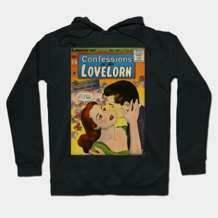 Vintage Romance Comic Book Cover - Confessions of the Lovelorn Hoodie